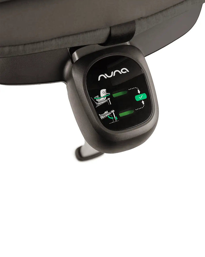 Nuna Pruu Baby Car Seat - Versatile 360° Rotation for Newborn to 5 Years - Granite