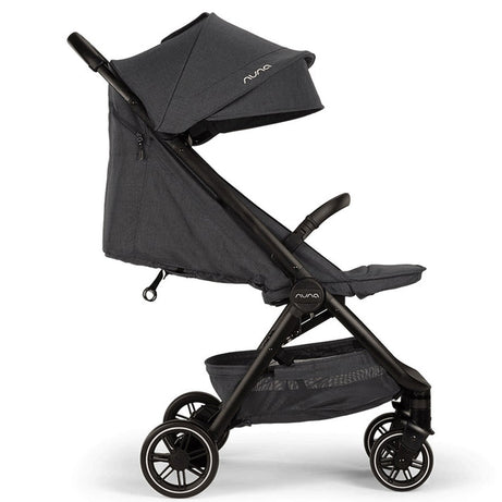 Nuna TRVL Compact Stroller in Dark Ocean – Ultra-Lightweight, Travel-Friendly Stroller for Infants and Toddlers with One-Hand Fold, Adjustable Recline, UPF 50+ Canopy & Progressive Suspension for Smooth Rides