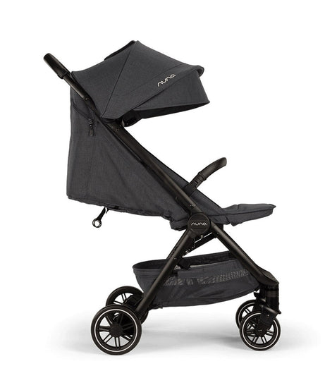 Nuna TRVL Compact Stroller in Dark Ocean – Ultra-Lightweight, Travel-Friendly Stroller for Infants and Toddlers with One-Hand Fold, Adjustable Recline, UPF 50+ Canopy & Progressive Suspension for Smooth Rides
