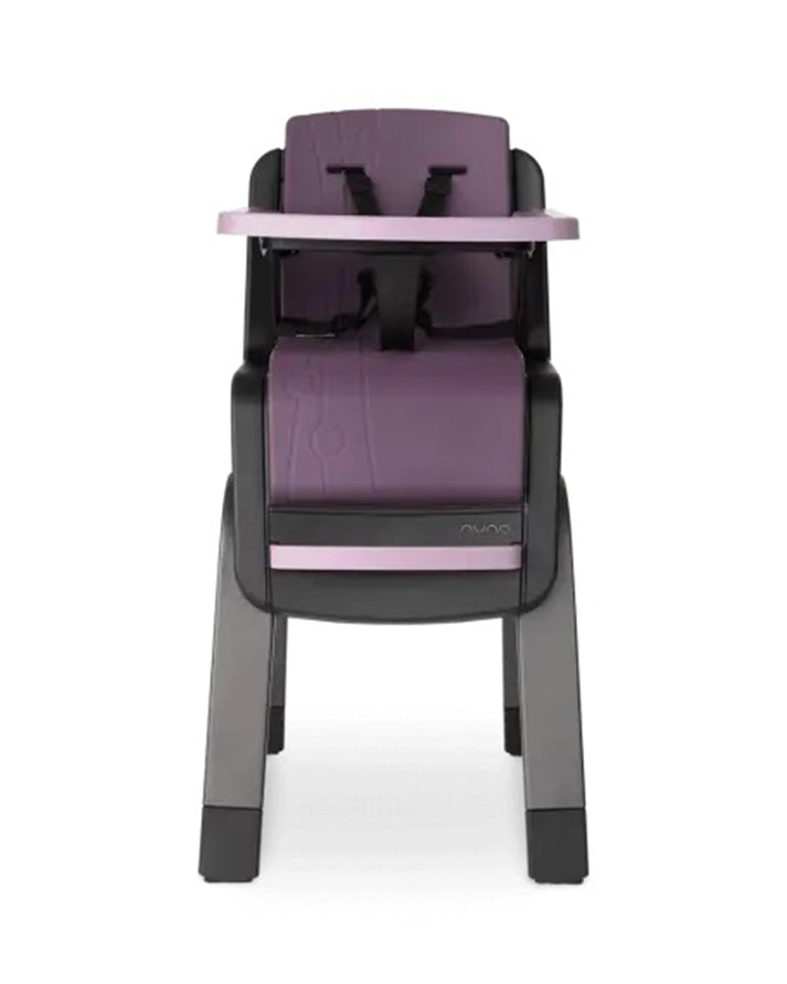 Nuna Zaaz High Chair - For 0M+ to 100Kg - Air Foam Cushion - Black Plum