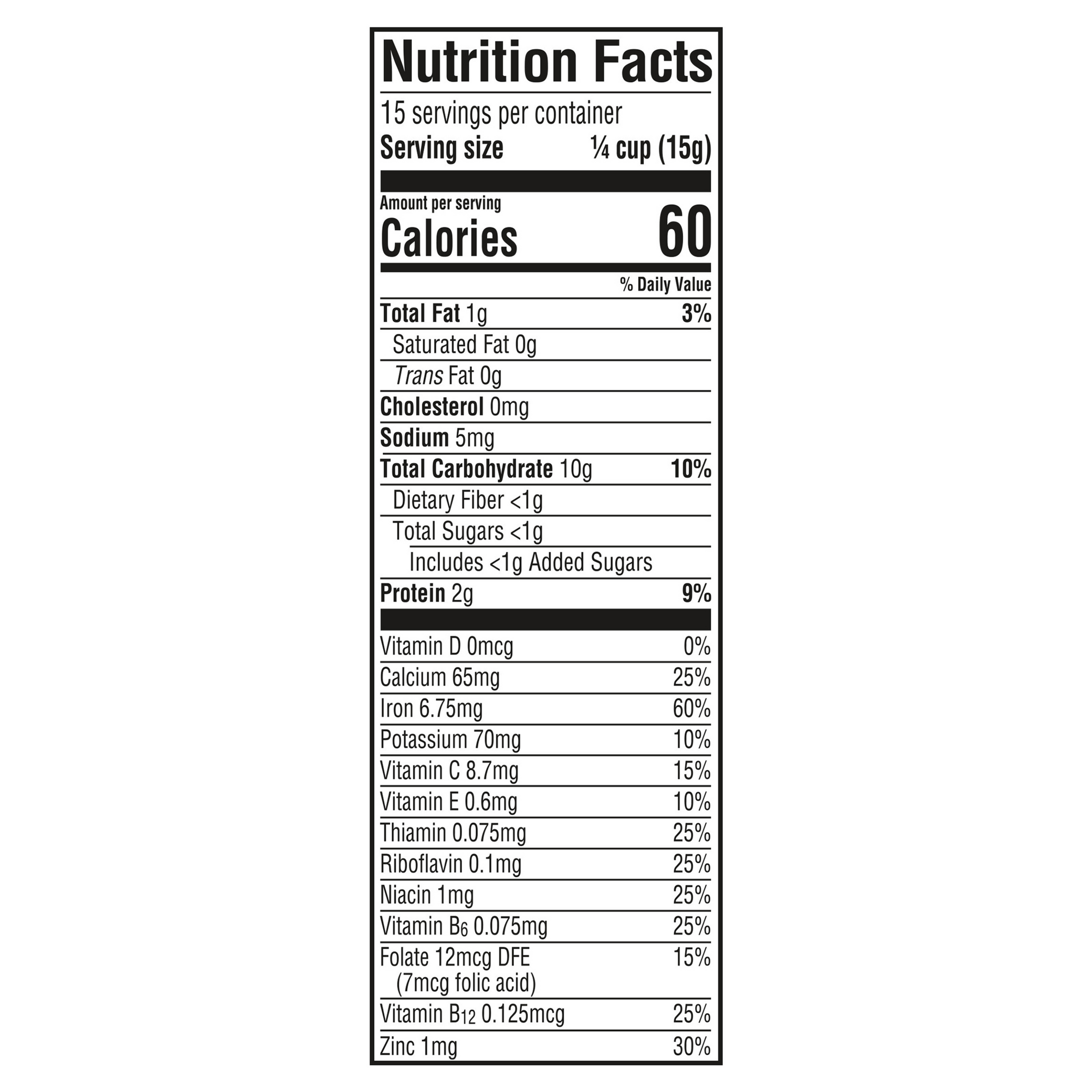 Gerber Oatmeal Cereal - 227g | Gentle Single Grain Cereal, Non-GMO, 60% DV Iron for Learning-Ability & 8g Whole Grains for Sitter Babies (4-6+ Months)