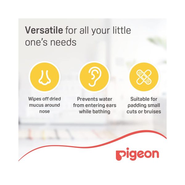 Pigeon Pure Cotton Balls Soft, Absorbent & Hygenic - 100 Pcs