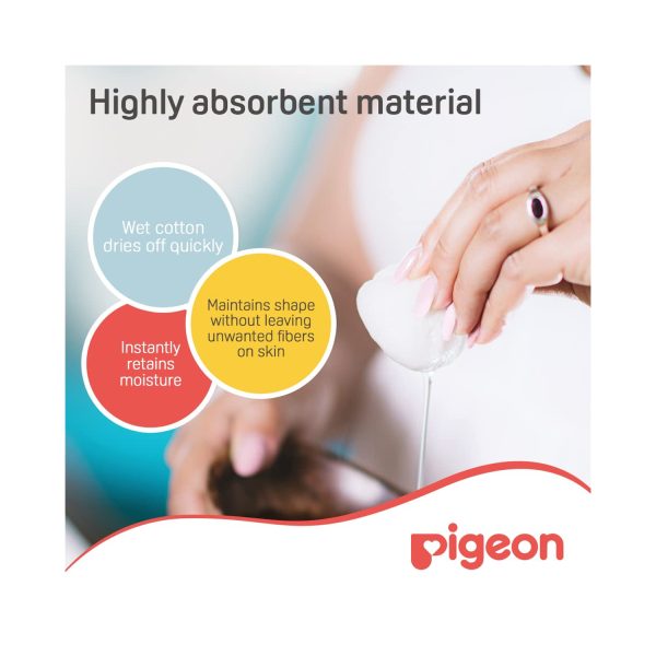 Pigeon Pure Cotton Balls Soft, Absorbent & Hygenic - 100 Pcs