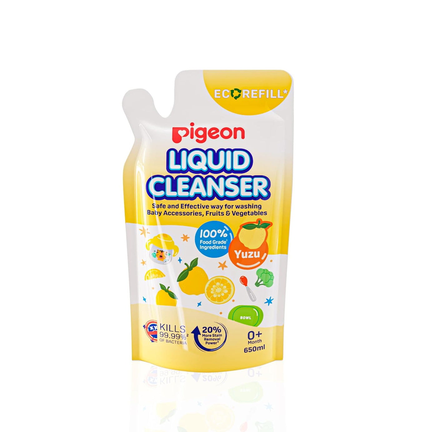 Pigeon Liquid Cleanser for Baby Accessories Fruits & vegetables - 650ml