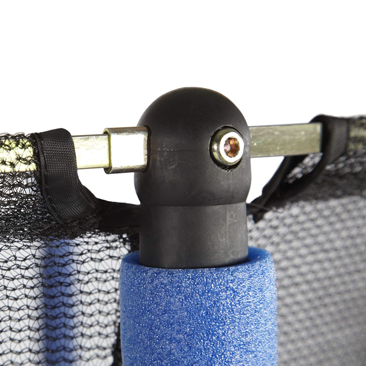 Plum 4ft Junior Trampoline with Enclosure – Safe Outdoor Trampoline for Kids Aged 3-6 Years | Galvanised Frame | Padded Safety Net | 30 Springs | Max User Weight 40kg