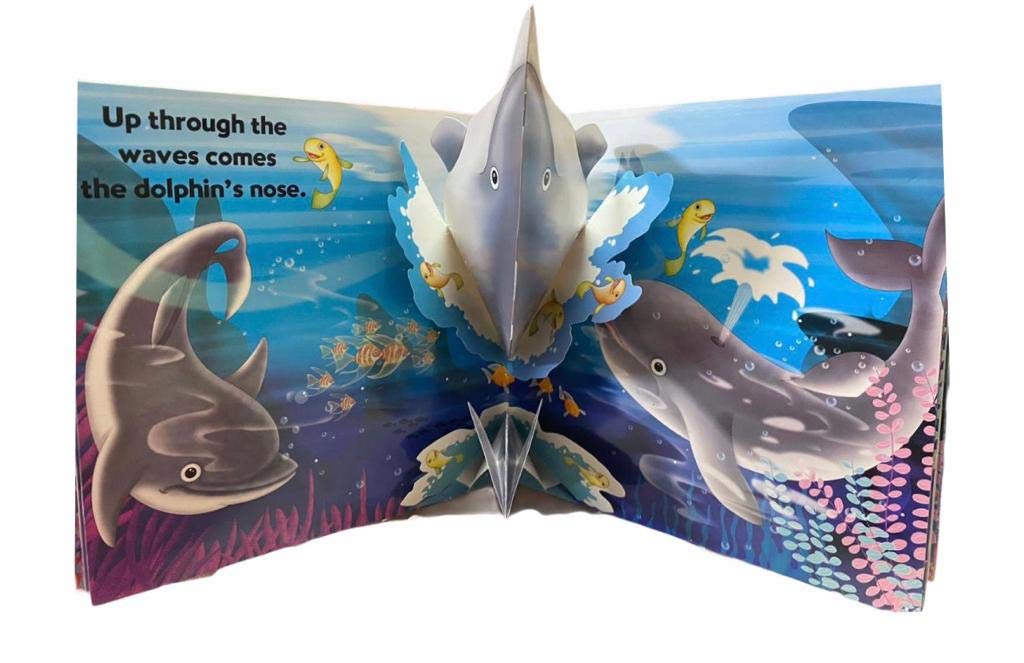 Pop-Up Sea Book for Kids – Interactive Underwater Adventure with 3D Pop-Up Pages