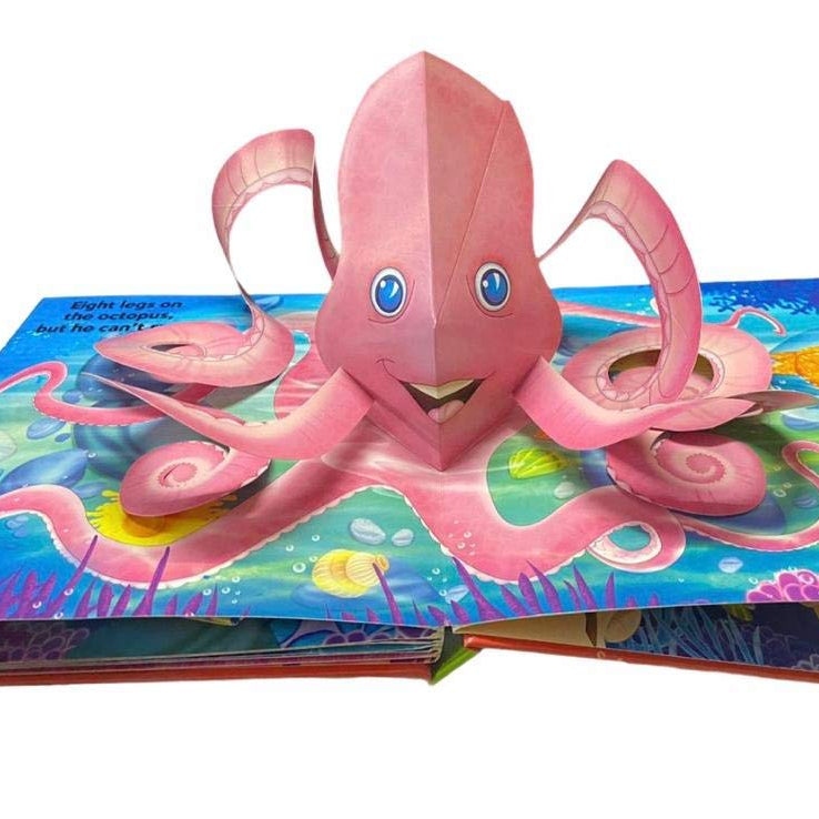 Pop-Up Sea Book for Kids – Interactive Underwater Adventure with 3D Pop-Up Pages