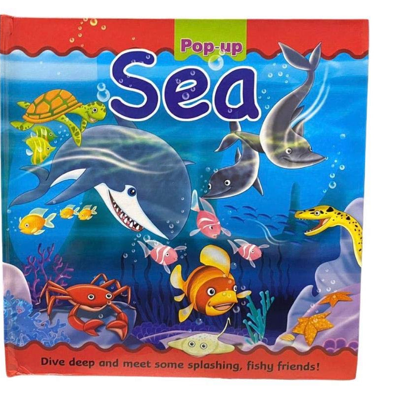 Pop-Up Sea Book for Kids – Interactive Underwater Adventure with 3D Pop-Up Pages