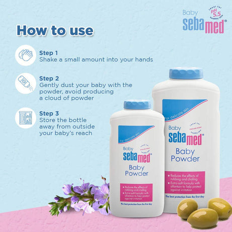 Baby Sebamed Powder for Delicate skin with Olive Oil - 400g - MINIMEE KIDS
