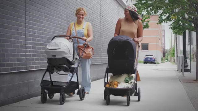 Nuna TRIV Next Baby Stroller | With Spring Suspension Seat Technology, One Touch Braking System | Pram for 0M+ (Up to 22kg) - Lagoon