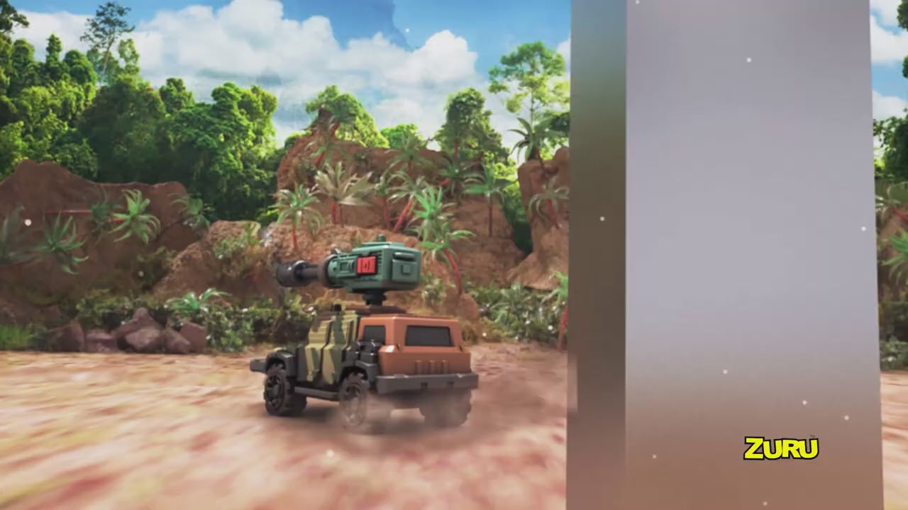 ZURU 5 Surprise Dino Strike Hunt – Unbox, Build, Hunt & Battle Dinosaurs - Collect All 10, Ages 3+