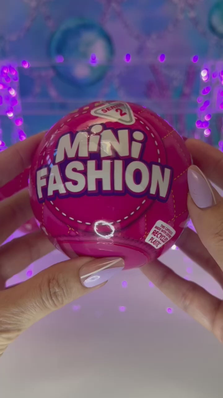 Zuru 5 Surprise - Mini Fashion Series 2: 100+ Real Fabric Bags & Accessories Toys to Collect!