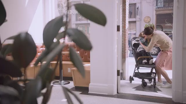 Nuna TRVL Compact Stroller in Dark Ocean – Ultra-Lightweight, Travel-Friendly Stroller for Infants and Toddlers with One-Hand Fold, Adjustable Recline, UPF 50+ Canopy & Progressive Suspension for Smooth Rides