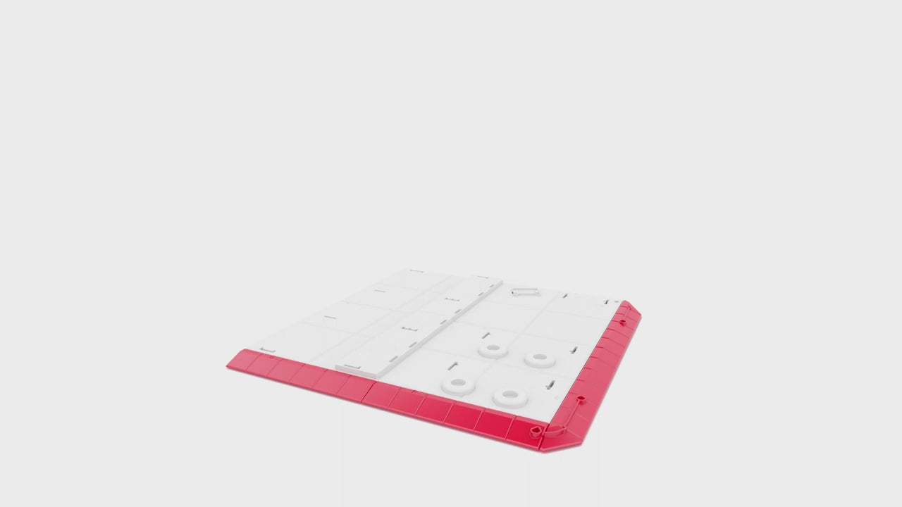 Zuru 5 Surprise Foodie Mini Brands Mini Food Court Playset - Includes Exclusive Mini, 31-Piece Set with Food Court Entrance, Dining Area & Food Accessories for Kids 3+ Years