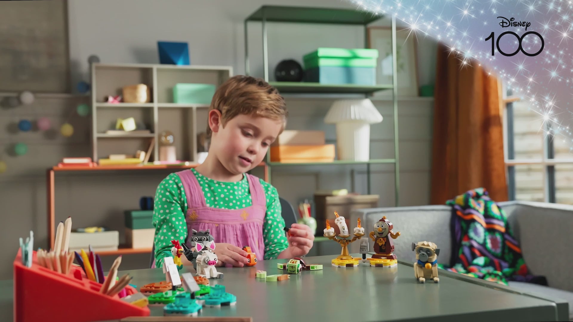 Lego Disney Duos 43226 – Buildable Disney Companions from Beauty and the Beast, Moana, Finding Nemo & Pocahontas – 553 Pieces – Posable Display Figures for Kids Aged 6+