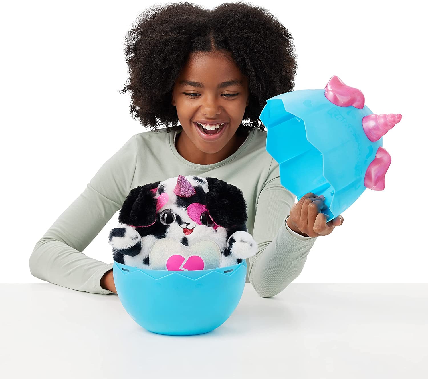 Zuru Rainbocorns Puppycorn Rescue Collectible Plush - Surprise Egg with Stickers, Syringe Slime, and Over 12 Magical Surprises