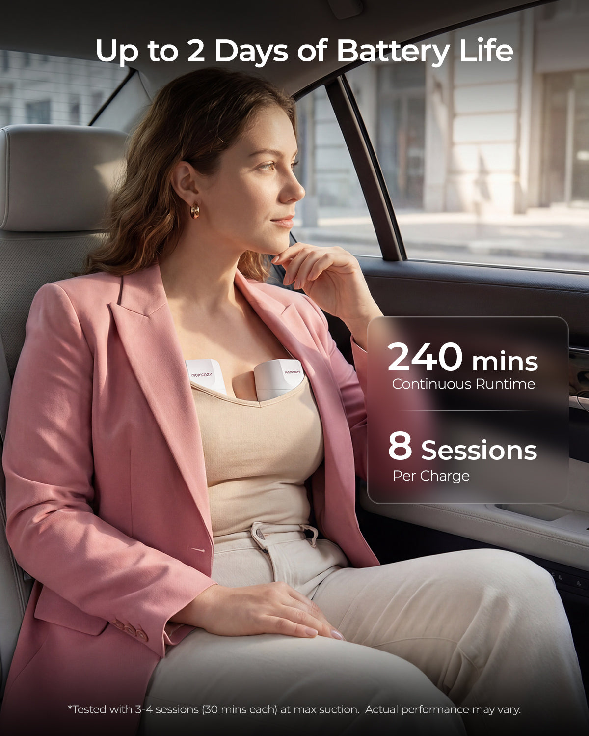 Momcozy S12 Pro Quick Wearable Breast Pumps | Dual Pump (DoubleFit™ Hybrid Flange, ≤46dB)