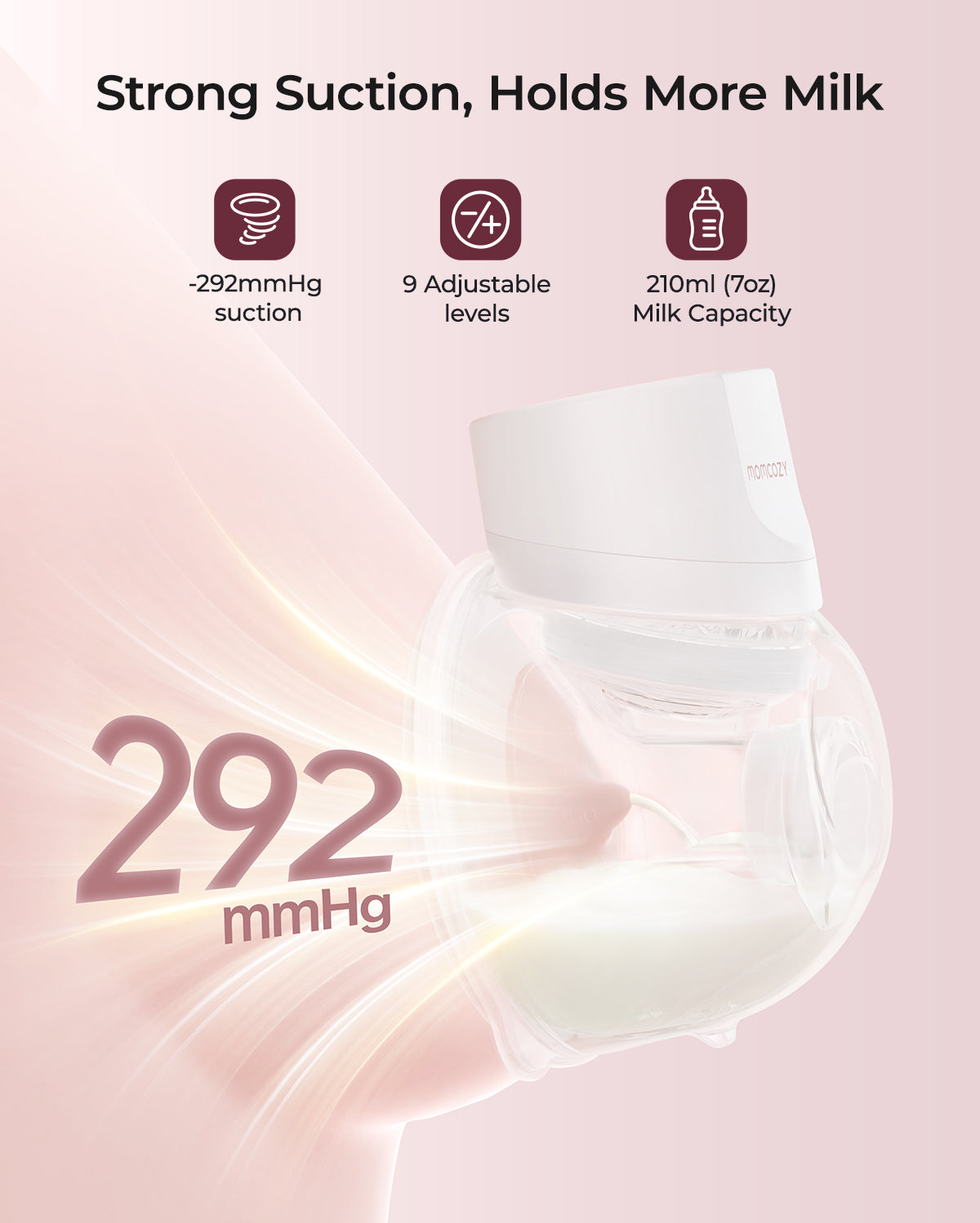 Momcozy S12 Pro Quick Wearable Breast Pumps | Dual Pump (DoubleFit™ Hybrid Flange, ≤46dB)