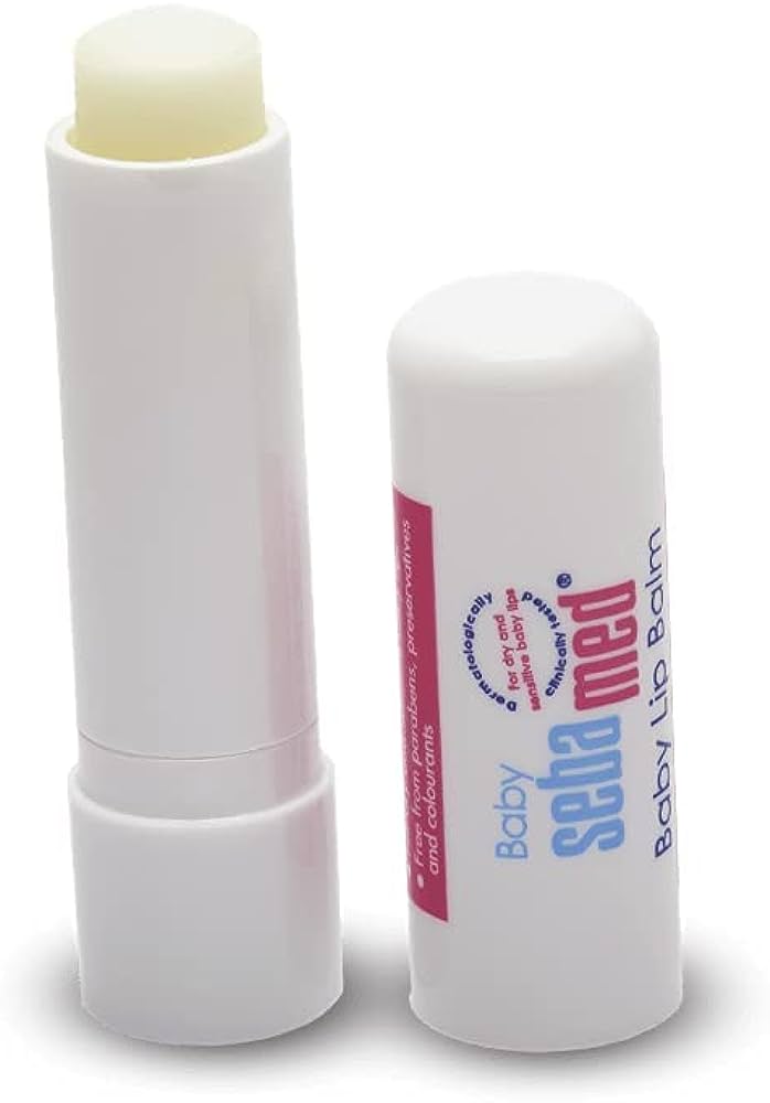 Sebamed Baby Lip Balm (4.8 gm) - Gentle Care for Dry and Sensitive Baby Lips with Shea Butter & Vitamin E