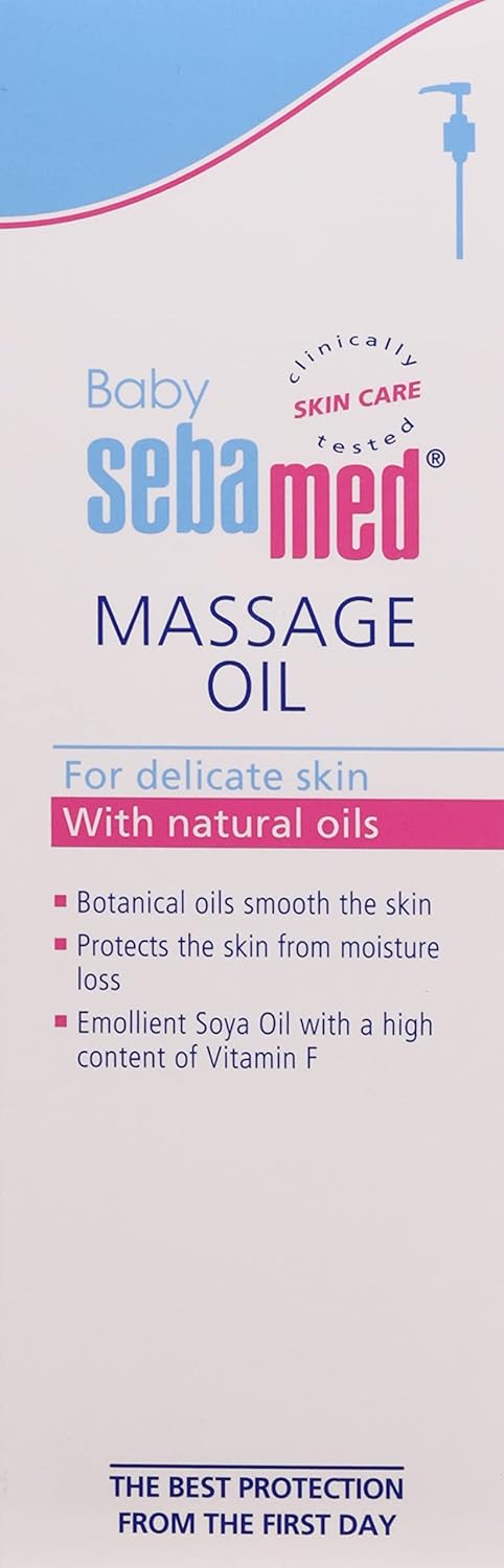 Baby Sebamed Massage Oil for Delicate skin comes with Natural oils - 150ml - MINIMEE KIDS