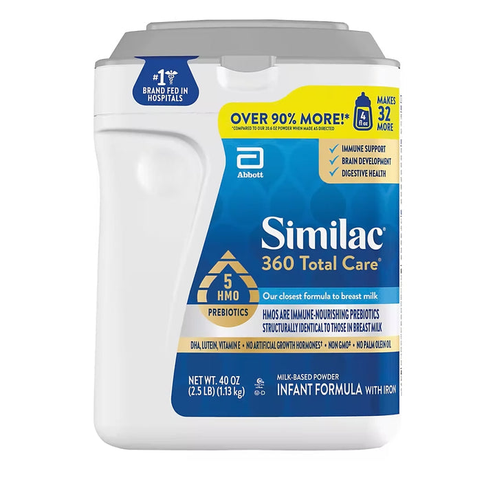 Similac 360 Total Care Formula | Closest to Breast Milk | Complete Baby Nutrition