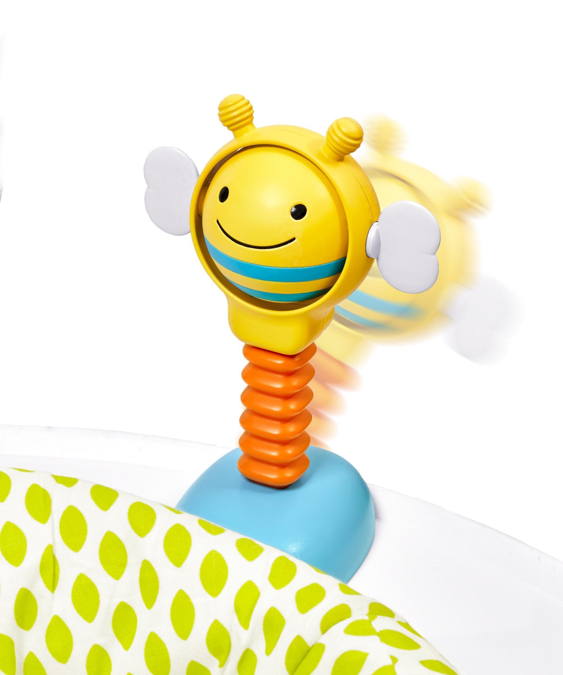 Skip Hop Explore & More Jumpscape Fold-Away Jumper with Light-Up Cloud Bounce Counter & 20+ Developmental Activities | Foldable Baby Activity Center | 360° Rotating Seat | JPMA Certified - MINIMEE KIDS