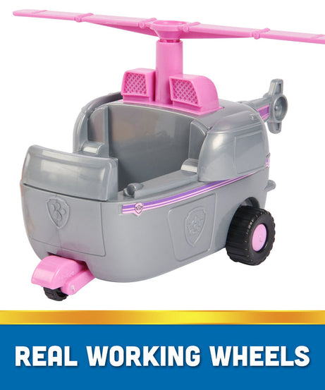 PAW Patrol Skye’s Helicopter - Eco-Friendly Toy Vehicle with Collectible Skye Action Figure for Kids Aged 3 and Up - Perfect for Imaginative Play and Rescue Missions