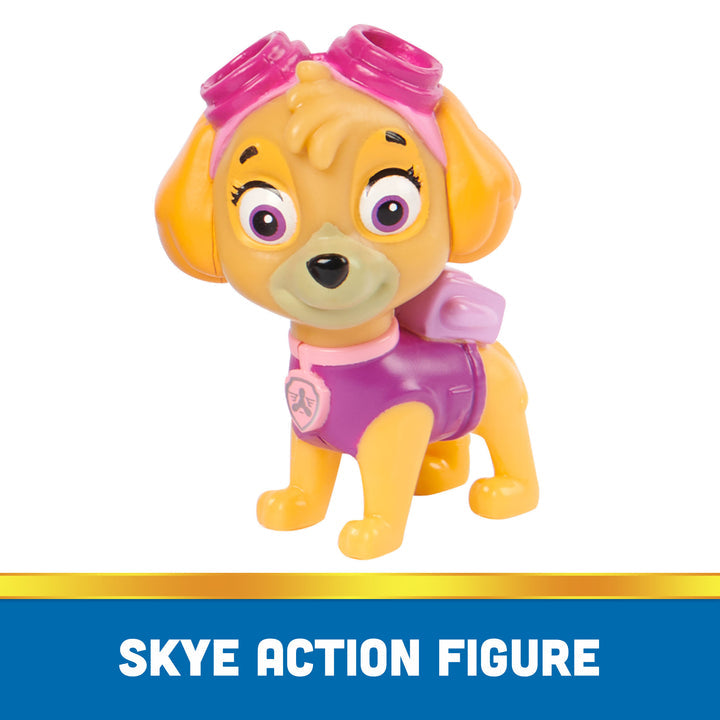 PAW Patrol Skye’s Helicopter - Eco-Friendly Toy Vehicle with Collectible Skye Action Figure for Kids Aged 3 and Up - Perfect for Imaginative Play and Rescue Missions