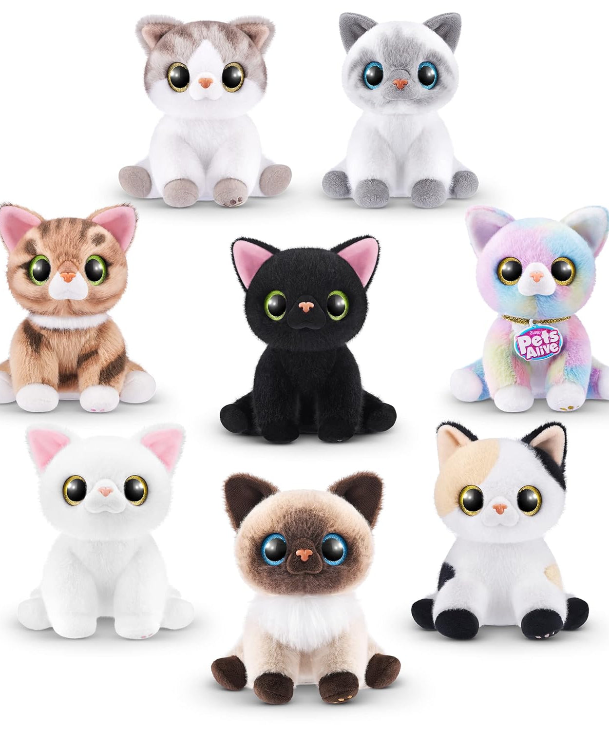 Zuru Pets Alive Smitten Kittens - Feed, Play, and Collect 8 Adorable Kittens! for 3+ Years