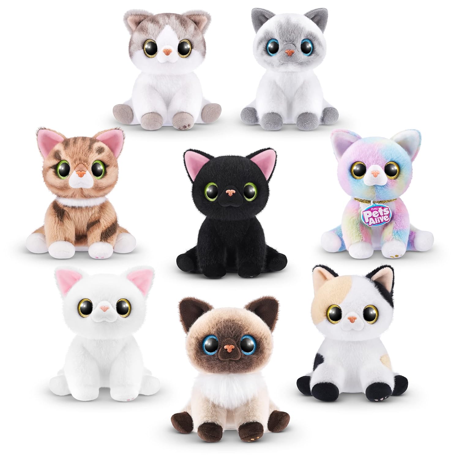 Zuru Pets Alive Smitten Kittens - Feed, Play, and Collect 8 Adorable Kittens! for 3+ Years