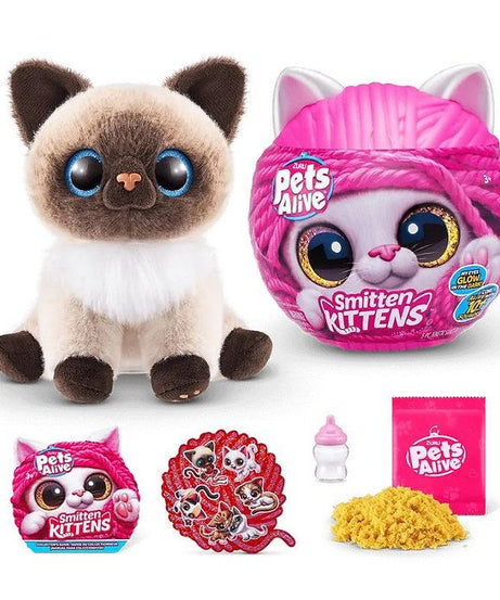 Zuru Pets Alive Smitten Kittens - Feed, Play, and Collect 8 Adorable Kittens! for 3+ Years