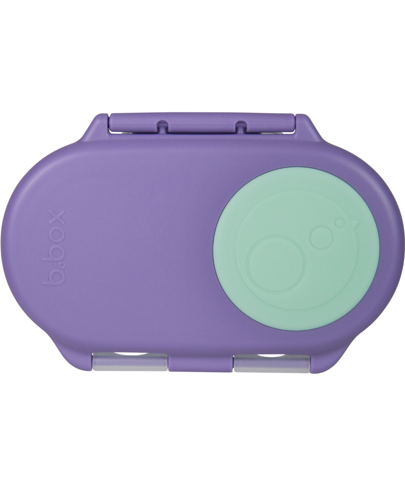 b.box Snackbox 350ml | Leak-Proof Toddler Snack Container with Flexi Whole Fruit Holder | 12m+ Travel & School Friendly | BPA-Free, Microwave & Freezer Safe - MINIMEE KIDS