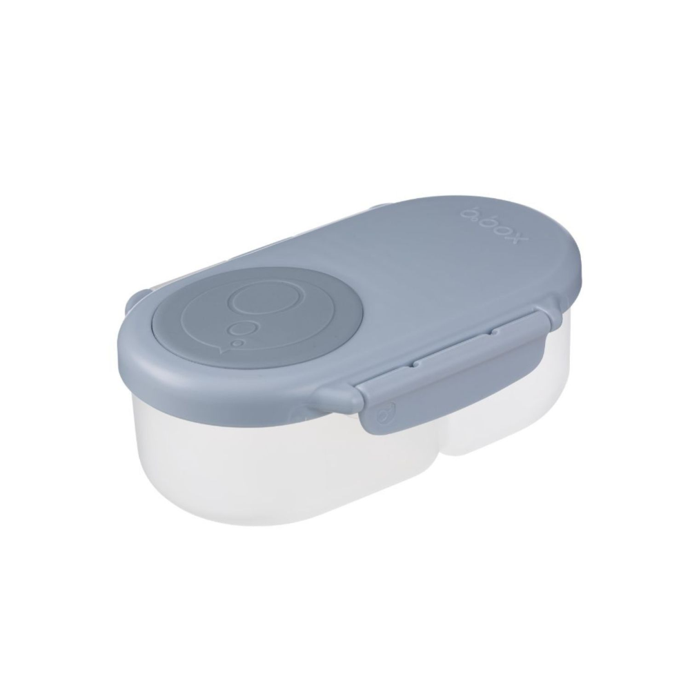 b.box Snackbox 350ml | Leak-Proof Toddler Snack Container with Flexi Whole Fruit Holder | 12m+ Travel & School Friendly | BPA-Free, Microwave & Freezer Safe - MINIMEE KIDS