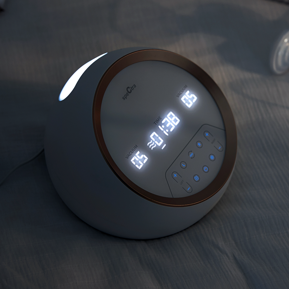 Premium Electric Breast Pump - Spectra Dual S (Synergy Gold) | Dual Motor, Independent Controls, Ultra Quiet, Backflow Protection, and Memory Function | 15 Expression Modes & 5 Massage Modes