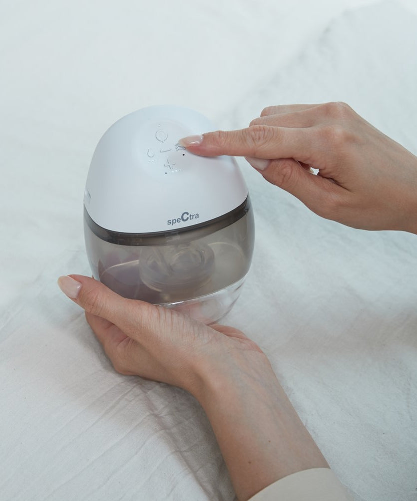 Spectra Wearable Electric Breast Pump – Hands-Free, Wireless & Portable | Rechargeable, Silent Pump with 5 Massage & Expression Modes, Backflow Protection, and 4-Hour Battery Life
