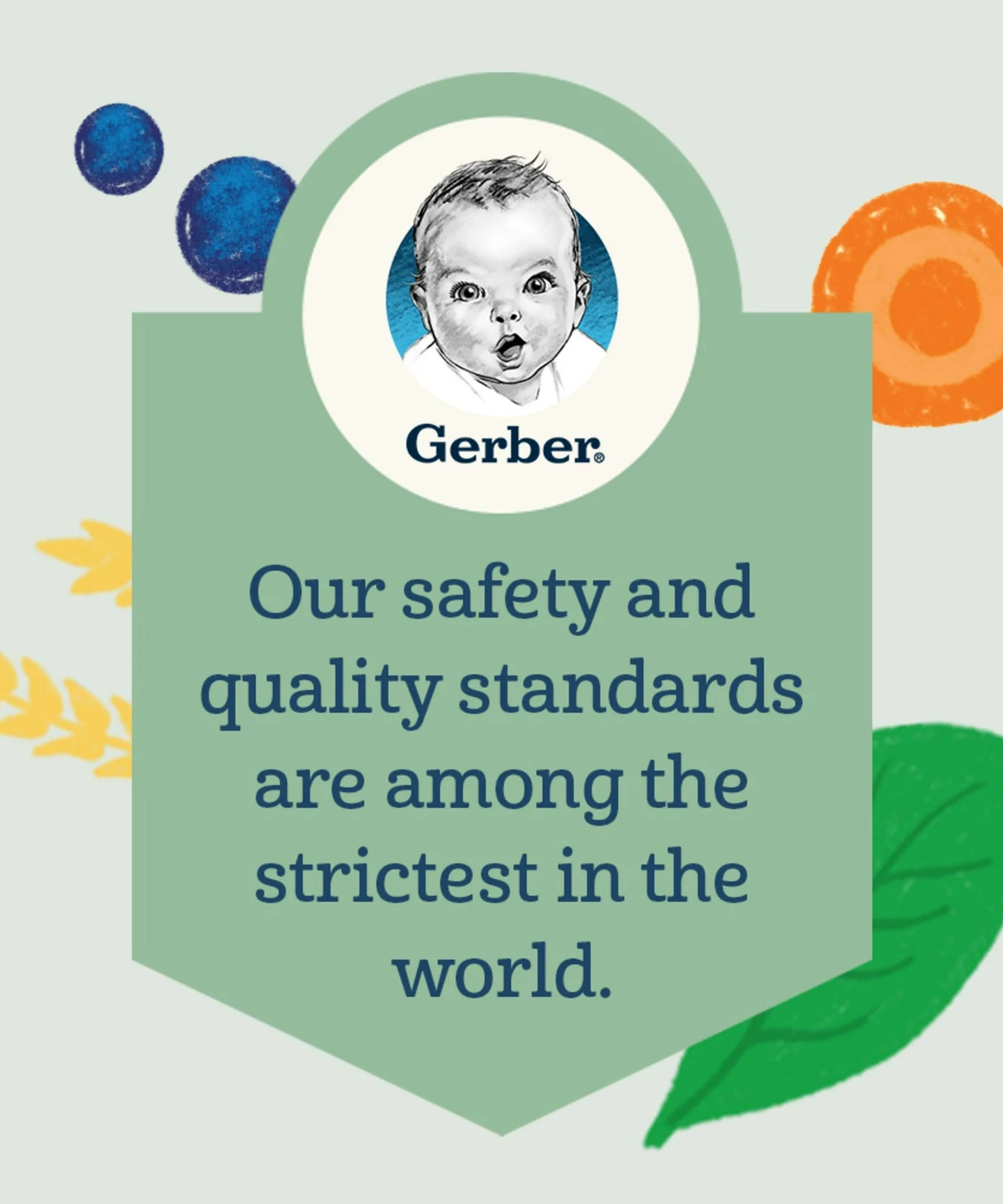 Gerber Snacks for Baby Teethers Banana Peach | Gentle Teething Wafers (7+ Months) - Healthy Snacks for teething Babies - MINIMEE KIDS