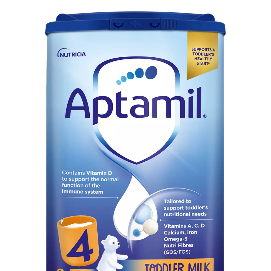 Aptamil Toddler Milk Stage 4 (2+ Years) – Enriched Formula with Vitamin D, Calcium & Omega-3 for Healthy Growth | 800g Powdered Fortified Milk Drink