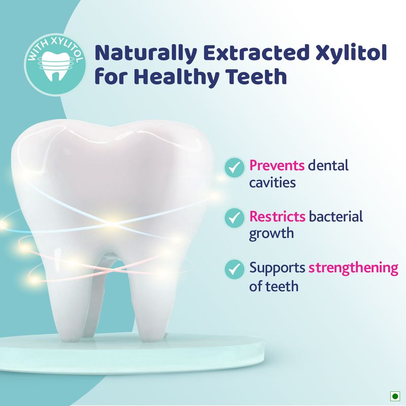 Chicco Mix Fruit Toothpaste for 12 Months to 6 Years Kids - 50g