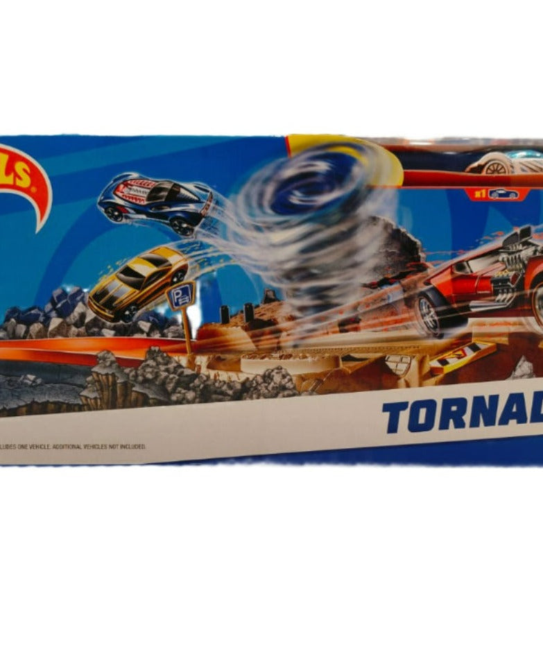 Hot Wheels Tornado Track unassembled Spinning Tornado Play Set for 5+ Years - MINIMEE KIDS