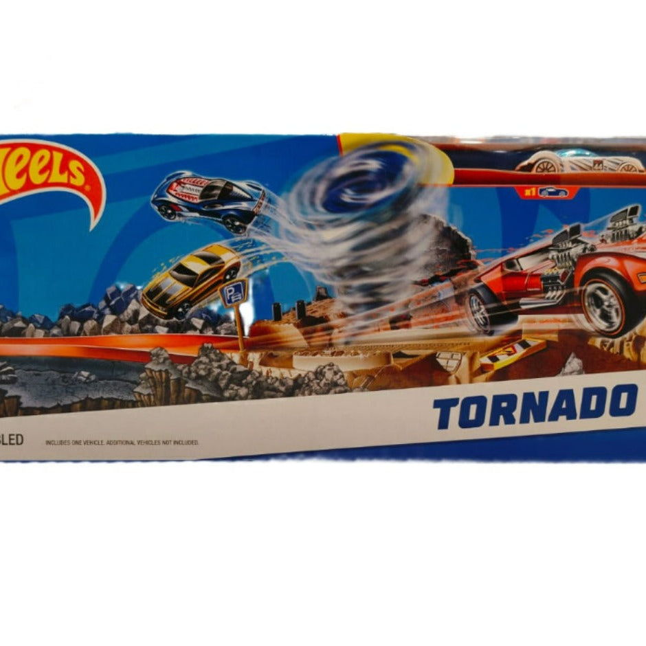 Hot Wheels Tornado Track unassembled Spinning Tornado Play Set for 5+ Years