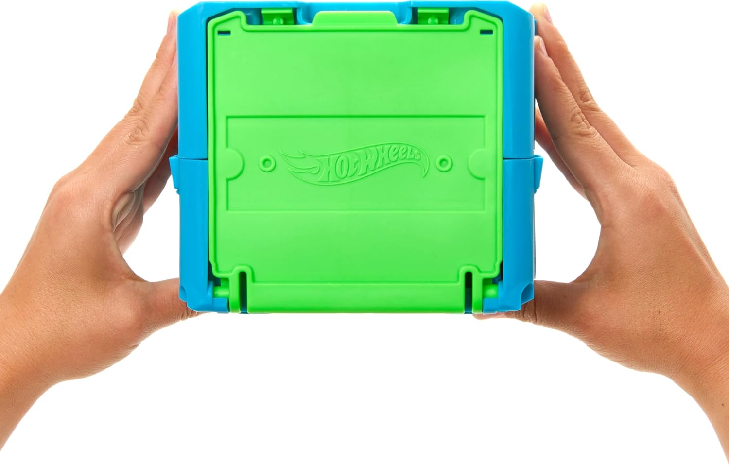 Hot Wheels Track Builder Toxic Super Jump Track Set – Includes 1 Hot Wheels Vehicle – For Kids 4+ Years