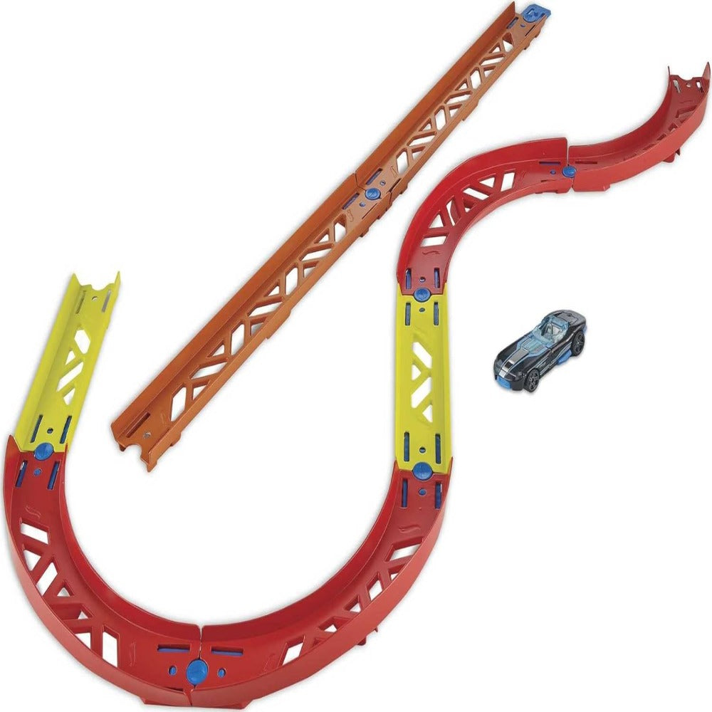 Hot Wheels Track Builder Premium Curve Pack unassembled for 4+ Years