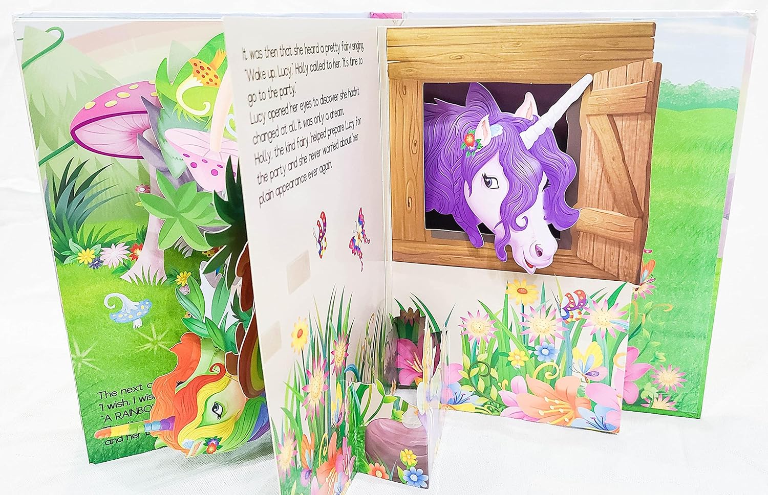 Unicorn Pop-Ups | Magical 3D Adventure Pop-Up Book with Vibrant Unicorn Characters, Rainbow Surprises, and Interactive Fun for Kids