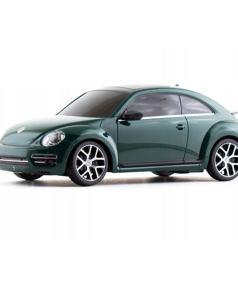 Rastar Volkswagen The Beetle R/C Car 1:14 Scale Green – Licensed Remote Control Volkswagen Beetle with LED Lights, Full Function Steering, Rubber Tires & 2.4GHz Controller for Kids & Collectors - MINIMEE KIDS