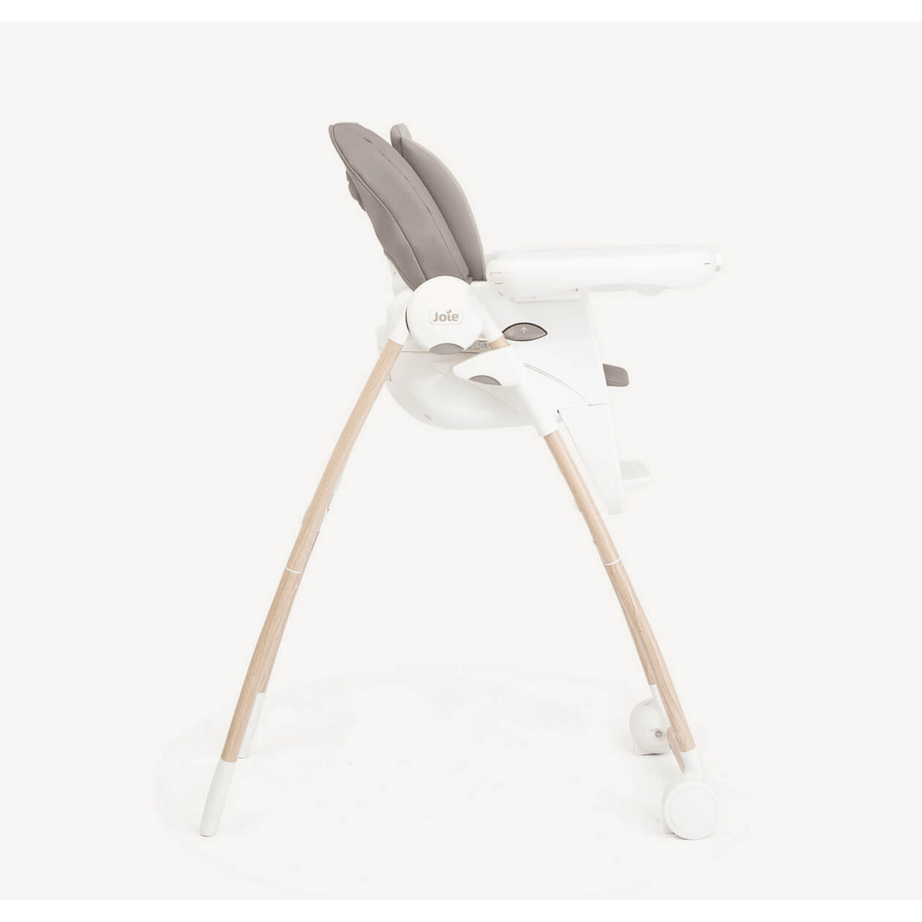 Joie Multiply 6-in-1 Convertible Highchair - Walnut Wood – Multi-Stage Baby to Toddler Feeding & Activity Seat with Adjustable Heights, Recline & Removable Tray