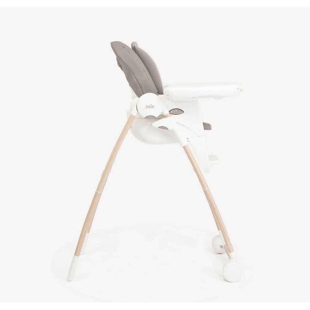 Joie Multiply 6-in-1 Convertible Highchair - Walnut Wood – Multi-Stage Baby to Toddler Feeding & Activity Seat with Adjustable Heights, Recline & Removable Tray