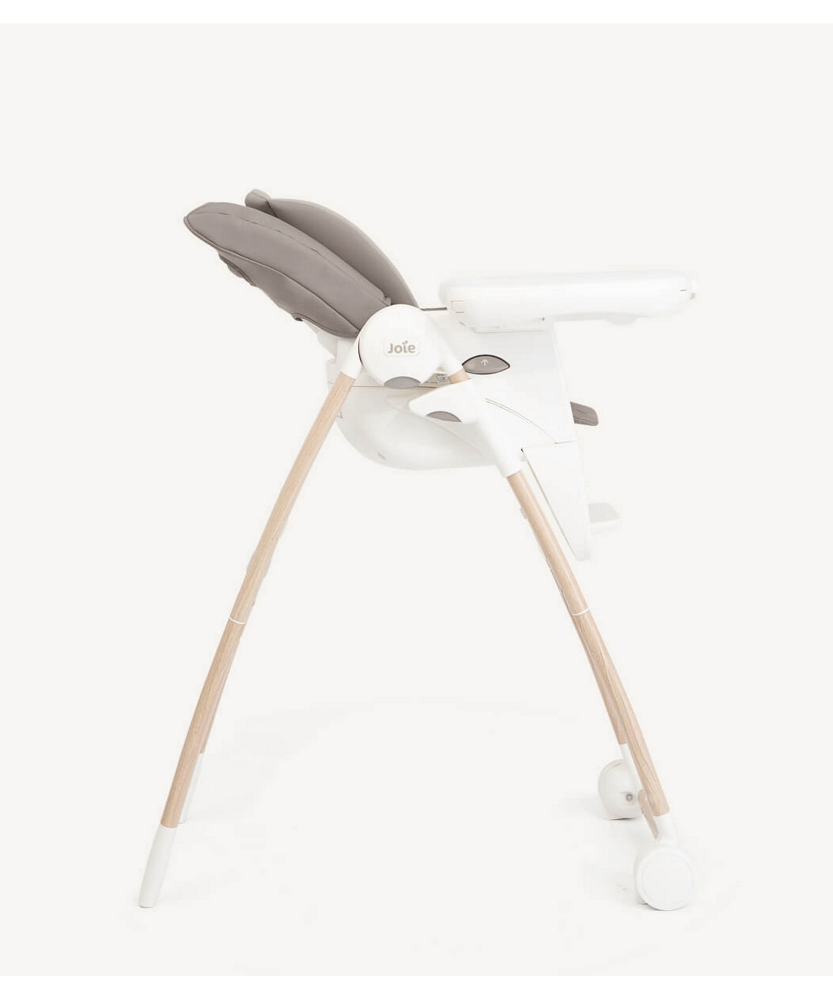 Joie Multiply 6-in-1 Convertible Highchair | Baby to Toddler Booster & Play Table | Adjustable Height & Recline | 6m-6y - Walnut Wood - MINIMEE KIDS
