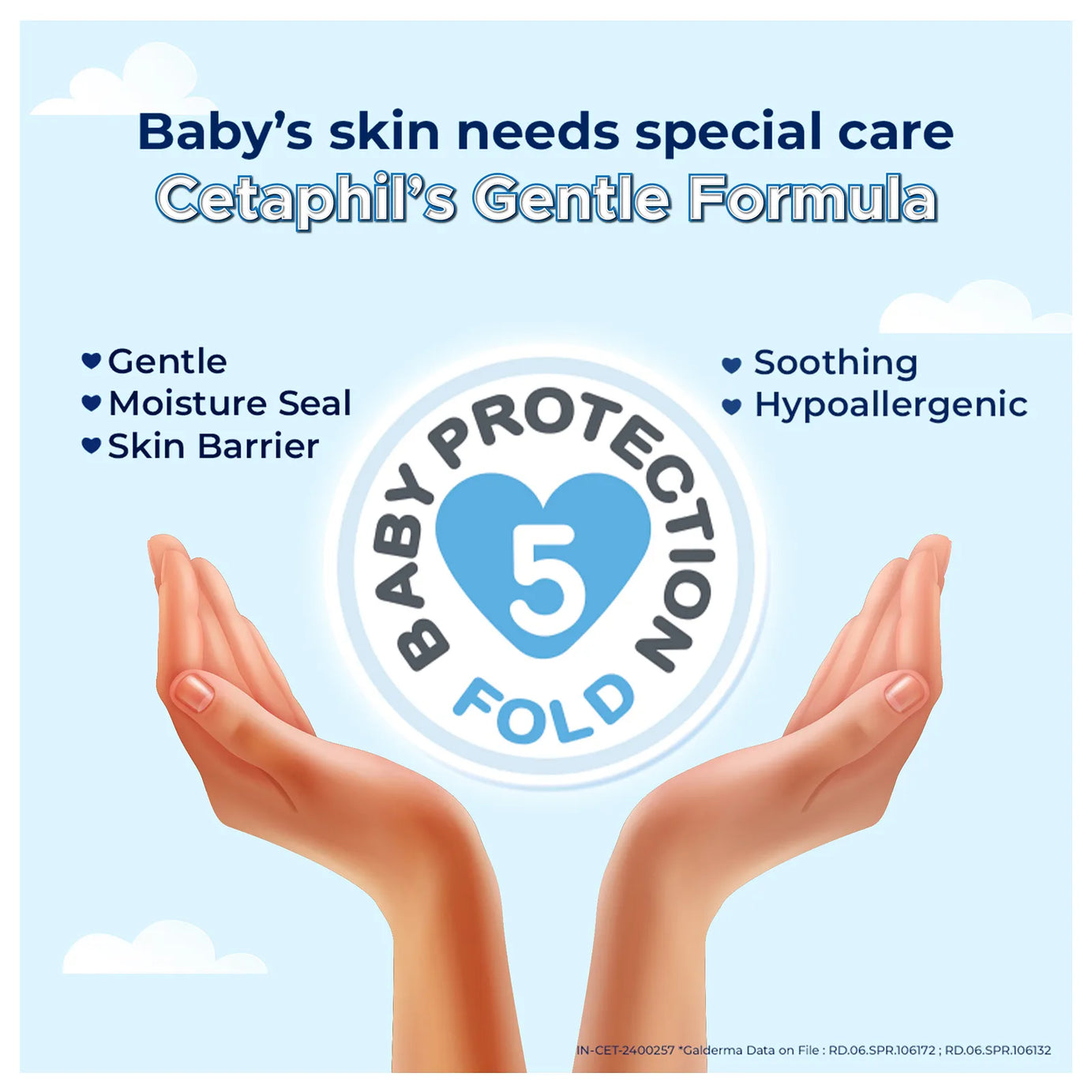 Cetaphil Baby Wash & Shampoo with Organic Calendula & Aloe Vera – Gentle Tear-Free Formula for Daily Head-to-Toe Cleansing (230ml, Paraben-Free, Hypoallergenic)