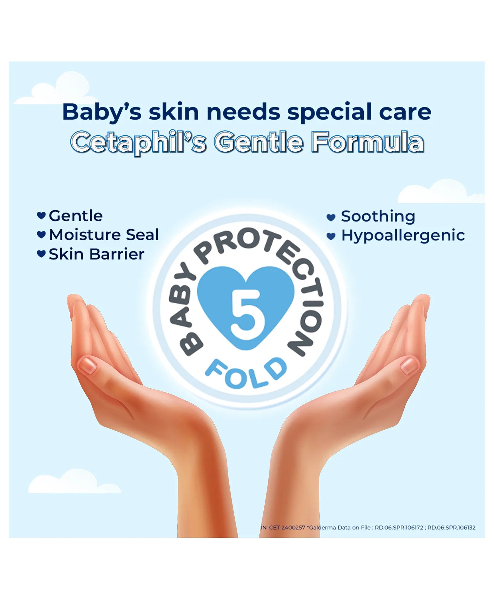 Cetaphil Baby Wash & Shampoo with Organic Calendula & Aloe Vera – Gentle Tear-Free Formula for Daily Head-to-Toe Cleansing (230ml, Paraben-Free, Hypoallergenic)