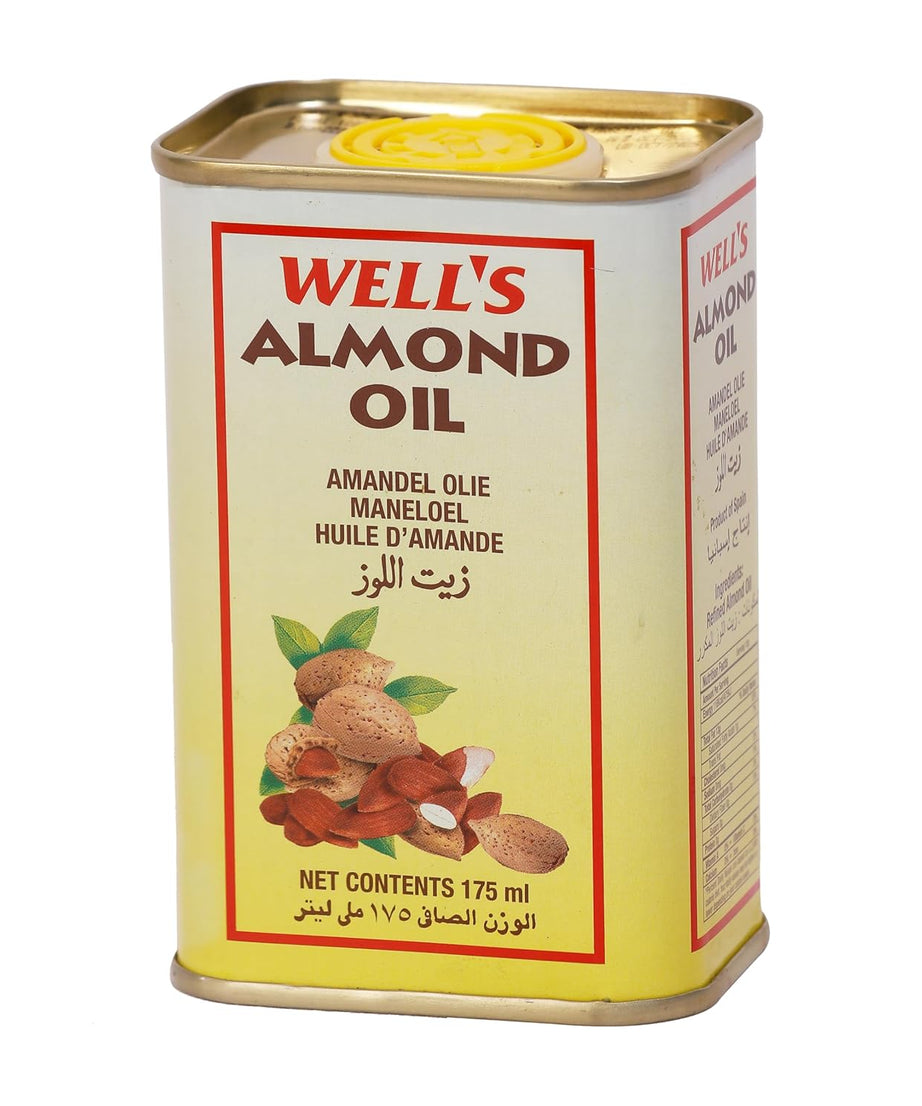 Well's Almond Oil Packed and Imported from Spain - 175ml